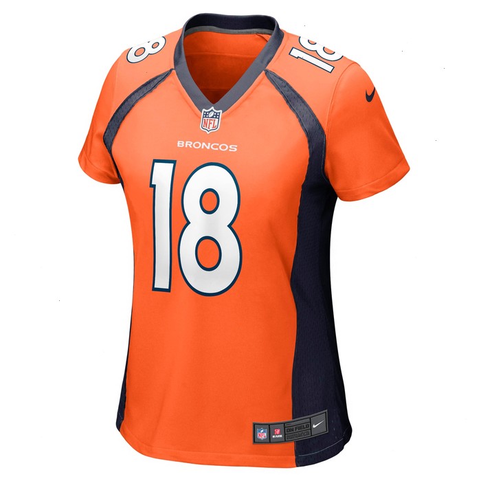 Frank Tripucka Denver Broncos Nike Women's Retired Player Jersey - Orange