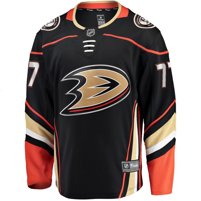 Frank Vatrano Anaheim Ducks Fanatics Branded Home Breakaway Player Jersey - Black