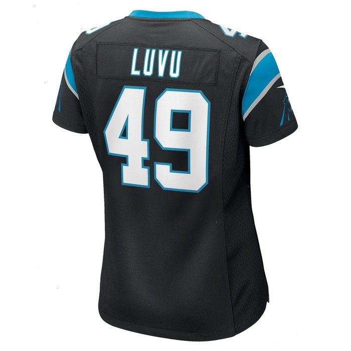 Frankie Luvu Carolina Panthers Nike Women's Game Jersey - Black