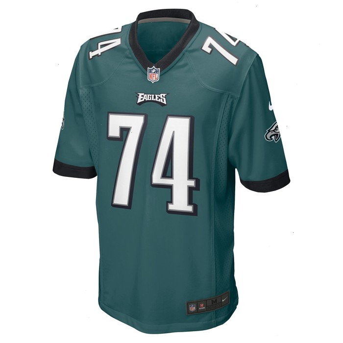 Fred Johnson Philadelphia Eagles Nike Team Game Jersey - Midnight Green