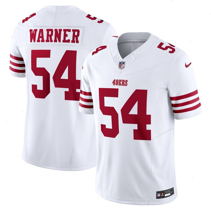 Fred Warner San Francisco 49ers Nike Vapor F.U.S.E. Limited Jersey - White