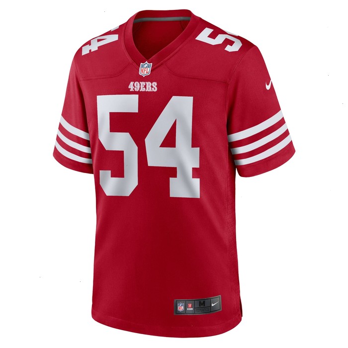 Fred Warner San Francisco 49ers Nike Women's Team Game Player Jersey - Scarlet