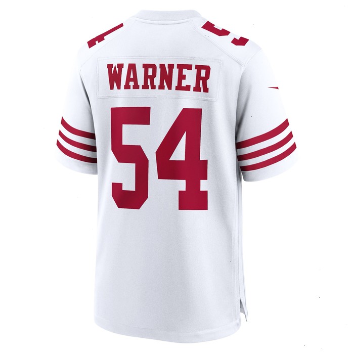 Fred Warner San Francisco 49ers Nike Women's Team Game Player Jersey - White