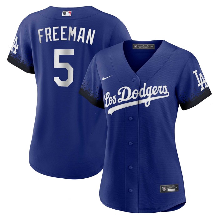 Freddie Freeman Los Angeles Dodgers Nike Women's City Connect Replica Player Jersey - Royal