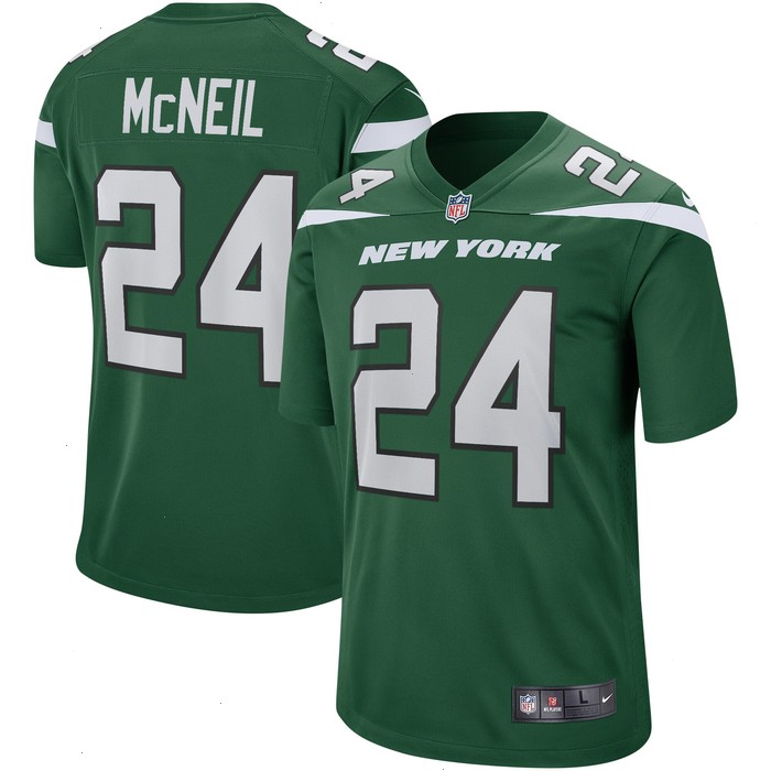 Freeman McNeil New York Jets Nike Game Retired Player Jersey - Gotham Green