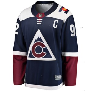 Gabriel Landeskog Colorado Avalanche Fanatics Branded Premier Breakaway Player Jersey - Navy