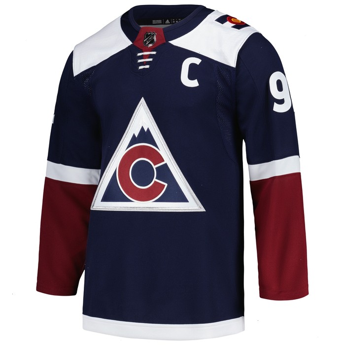 Gabriel Landeskog Colorado Avalanche adidas Alternate Captain Patch Primegreen Authentic Pro Player Jersey - Navy