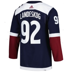 Gabriel Landeskog Colorado Avalanche adidas Alternate Captain Patch Primegreen Authentic Pro Player Jersey - Navy