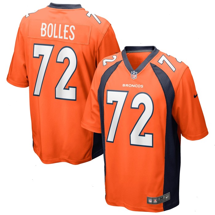 Garett Bolles Denver Broncos Nike Game Jersey - Orange