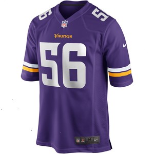 Garrett Bradbury Minnesota Vikings Nike Game Player Jersey - Purple