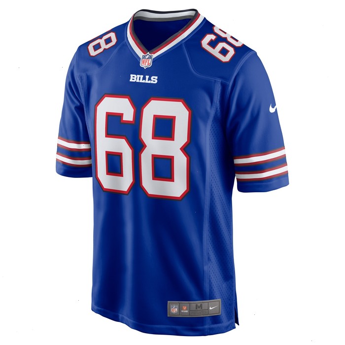 Garrett McGhin Buffalo Bills Nike Team Game Jersey - Royal