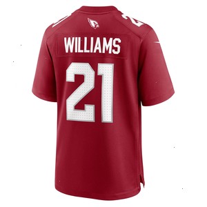 Garrett Williams Arizona Cardinals Nike Game Jersey - Cardinal