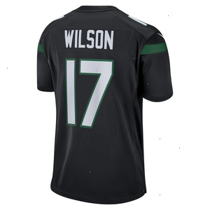 Garrett Wilson New York Jets Nike Alternate Game Player Jersey - Stealth Black