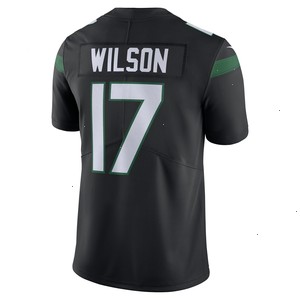 Garrett Wilson New York Jets Nike Alternate Vapor Untouchable Limited Jersey - Stealth Black