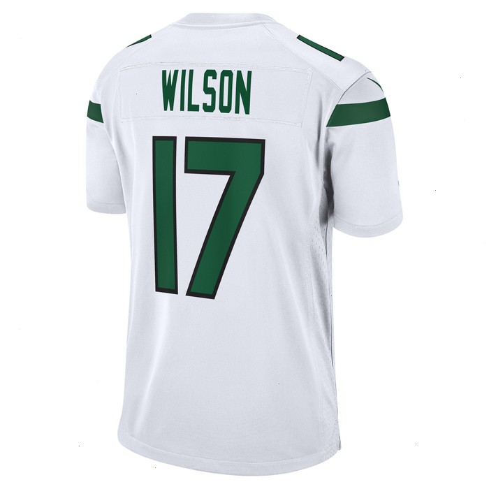 Garrett Wilson New York Jets Nike Game Player Jersey - White