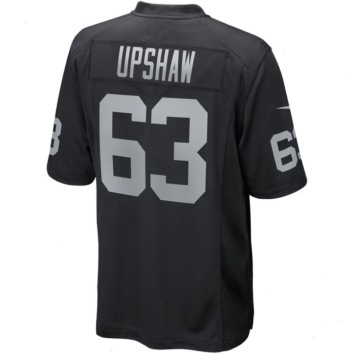 Gene Upshaw Las Vegas Raiders Nike Game Retired Player Jersey - Black