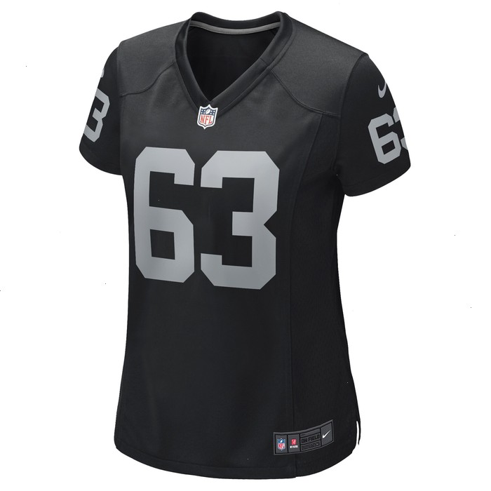 Gene Upshaw Las Vegas Raiders Nike Women's Game Retired Player Jersey - Black