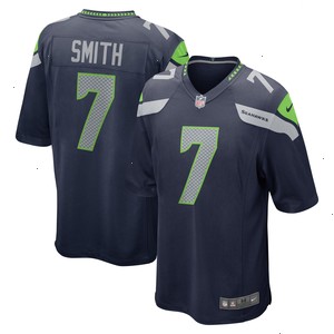 Geno Smith Seattle Seahawks Nike Game Jersey - College Navy