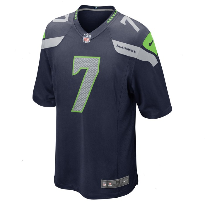 Geno Smith Seattle Seahawks Nike Game Jersey - College Navy