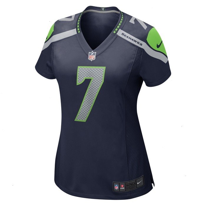 Geno Smith Seattle Seahawks Nike Women's Player Jersey - Navy