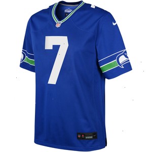 Geno Smith Seattle Seahawks Nike Youth Game Jersey - Royal