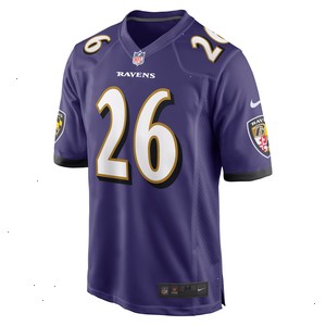 Geno Stone Baltimore Ravens Nike Game Jersey - Purple