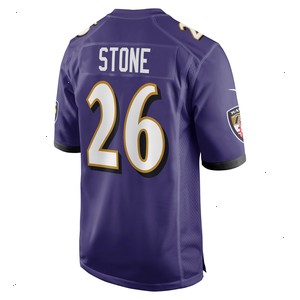 Geno Stone Baltimore Ravens Nike Game Jersey - Purple