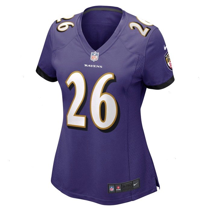 Geno Stone Baltimore Ravens Nike Women's Game Jersey - Purple