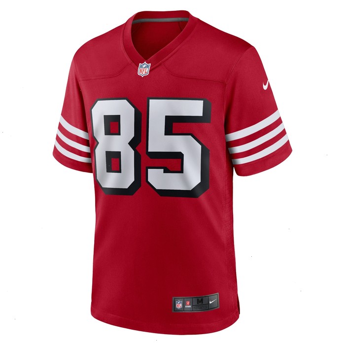 George Kittle San Francisco 49ers Nike Alternate Game Player Jersey - Scarlet