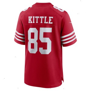 George Kittle San Francisco 49ers Nike Player Game Jersey - Scarlet