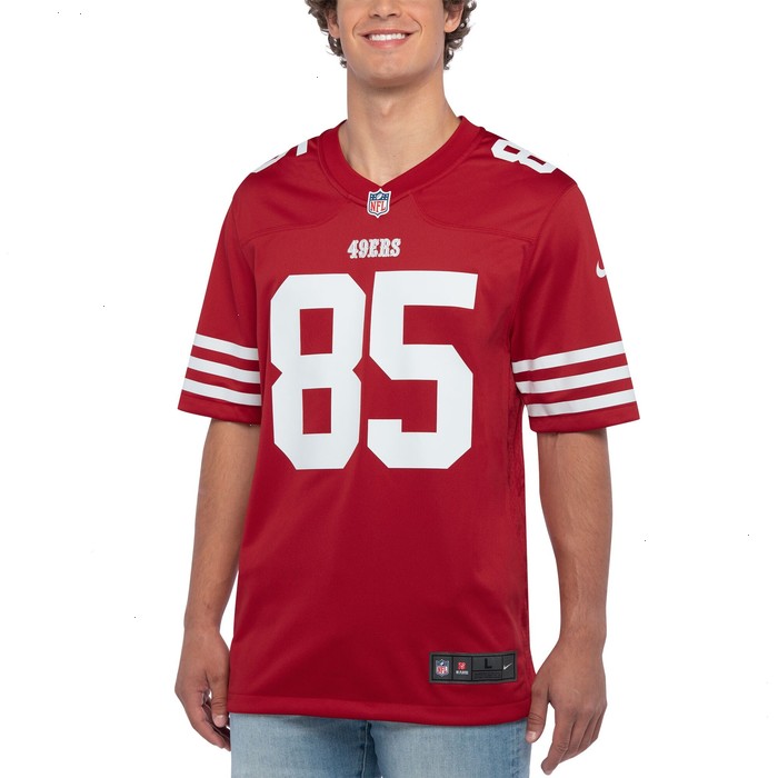 George Kittle San Francisco 49ers Nike Player Game Jersey - Scarlet