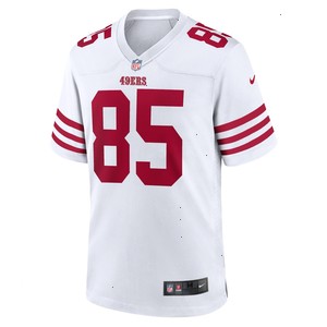 George Kittle San Francisco 49ers Nike Player Game Jersey - White