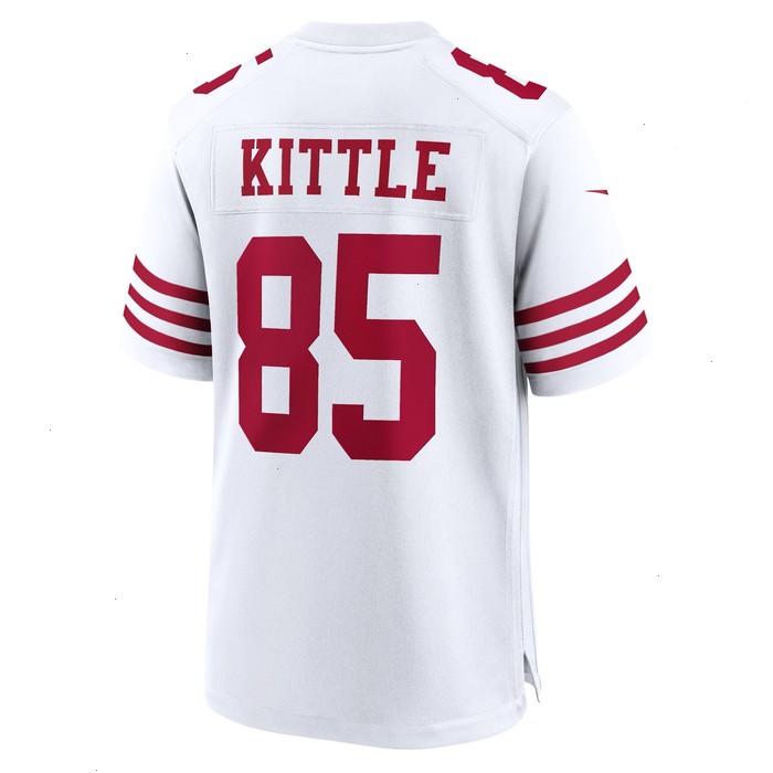 George Kittle San Francisco 49ers Nike Player Game Jersey - White