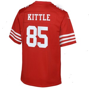 George Kittle San Francisco 49ers Nike Youth Game Jersey - Scarlet V1