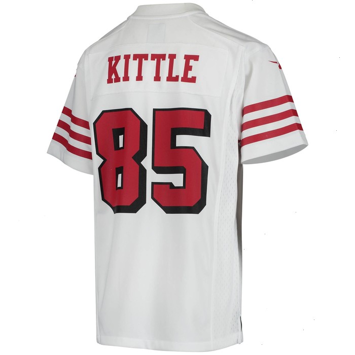 George Kittle San Francisco 49ers Nike Youth Game Jersey - White