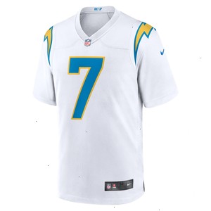 Gerald Everett Los Angeles Chargers Nike Game Player Jersey - White