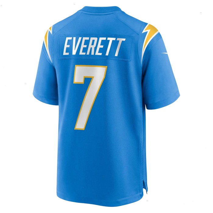 Gerald Everett Los Angeles Chargers Nike Player Game Jersey - Powder Blue