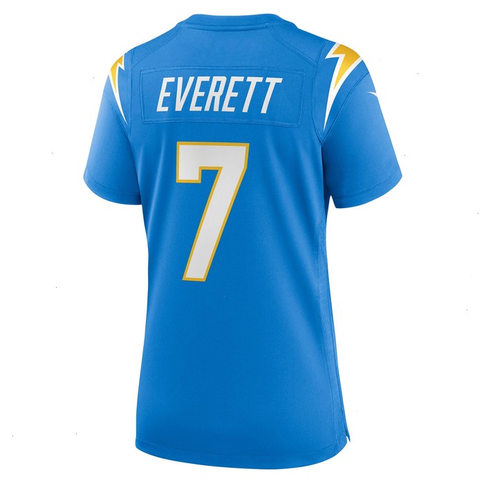 Gerald Everett Los Angeles Chargers Nike Women's Player Game Jersey - Powder Blue