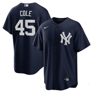 Gerrit Cole New York Yankees Nike Alternate Replica Player Name Jersey - Navy V1