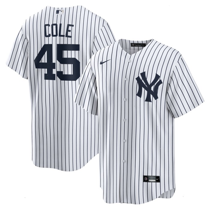 Gerrit Cole New York Yankees Nike Home Replica Player Name Jersey - White