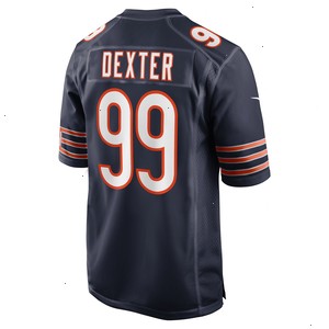 Gervon Dexter Sr Chicago Bears Nike Team Game Jersey - Navy