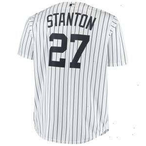 Giancarlo Stanton New York Yankees Big & Tall Replica Player Jersey - White