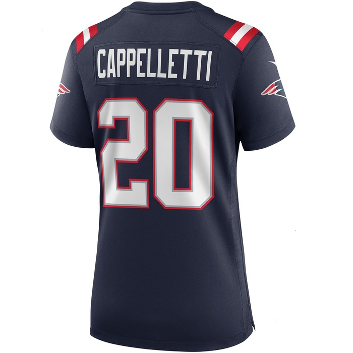 Gino Cappelletti New England Patriots Nike Women's Game Retired Player Jersey - Navy