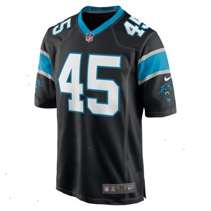 Giovanni Ricci Carolina Panthers Nike Player Game Jersey - Black