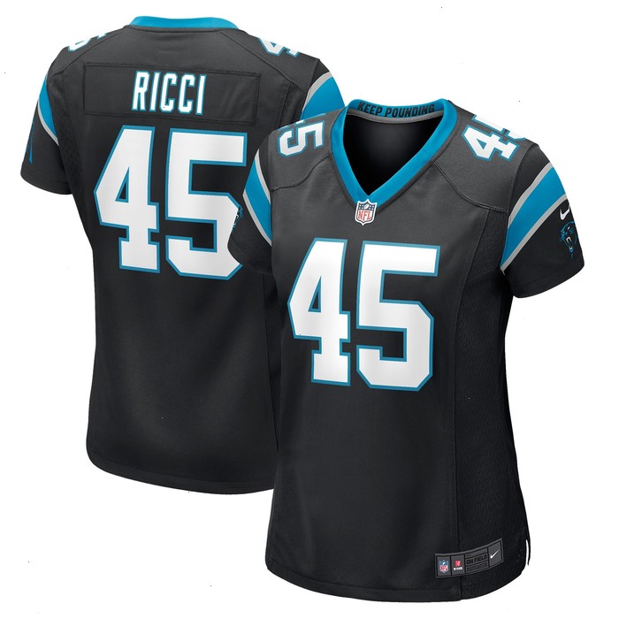 Giovanni Ricci Carolina Panthers Nike Women's Player Game Jersey - Black