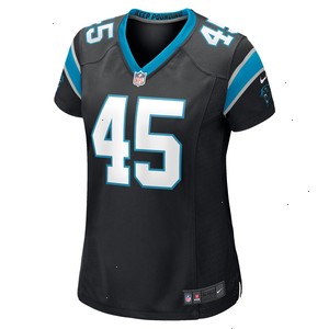 Giovanni Ricci Carolina Panthers Nike Women's Player Game Jersey - Black