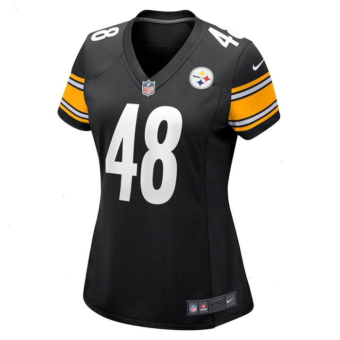 Godwin Igwebuike Pittsburgh Steelers Nike Women's Game Jersey - Black