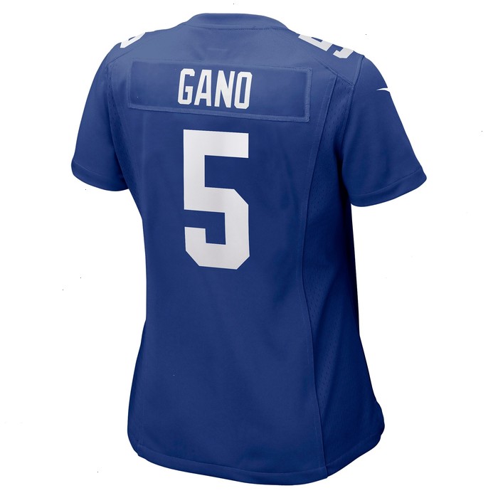 Graham Gano New York Giants Nike Women's Game Player Jersey - Royal