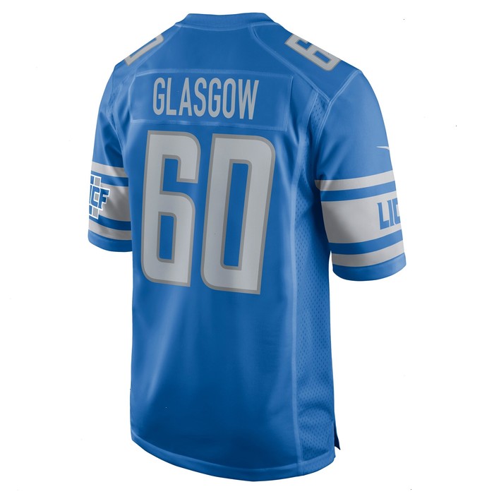 Graham Glasgow Detroit Lions Nike Game Jersey - Blue