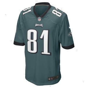 Grant Calcaterra Philadelphia Eagles Nike Game Player Jersey - Midnight Green